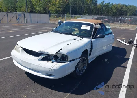 1998 Ford Mustang Gt из США, поврежденный, VIN 1FAFP45X8WF127481